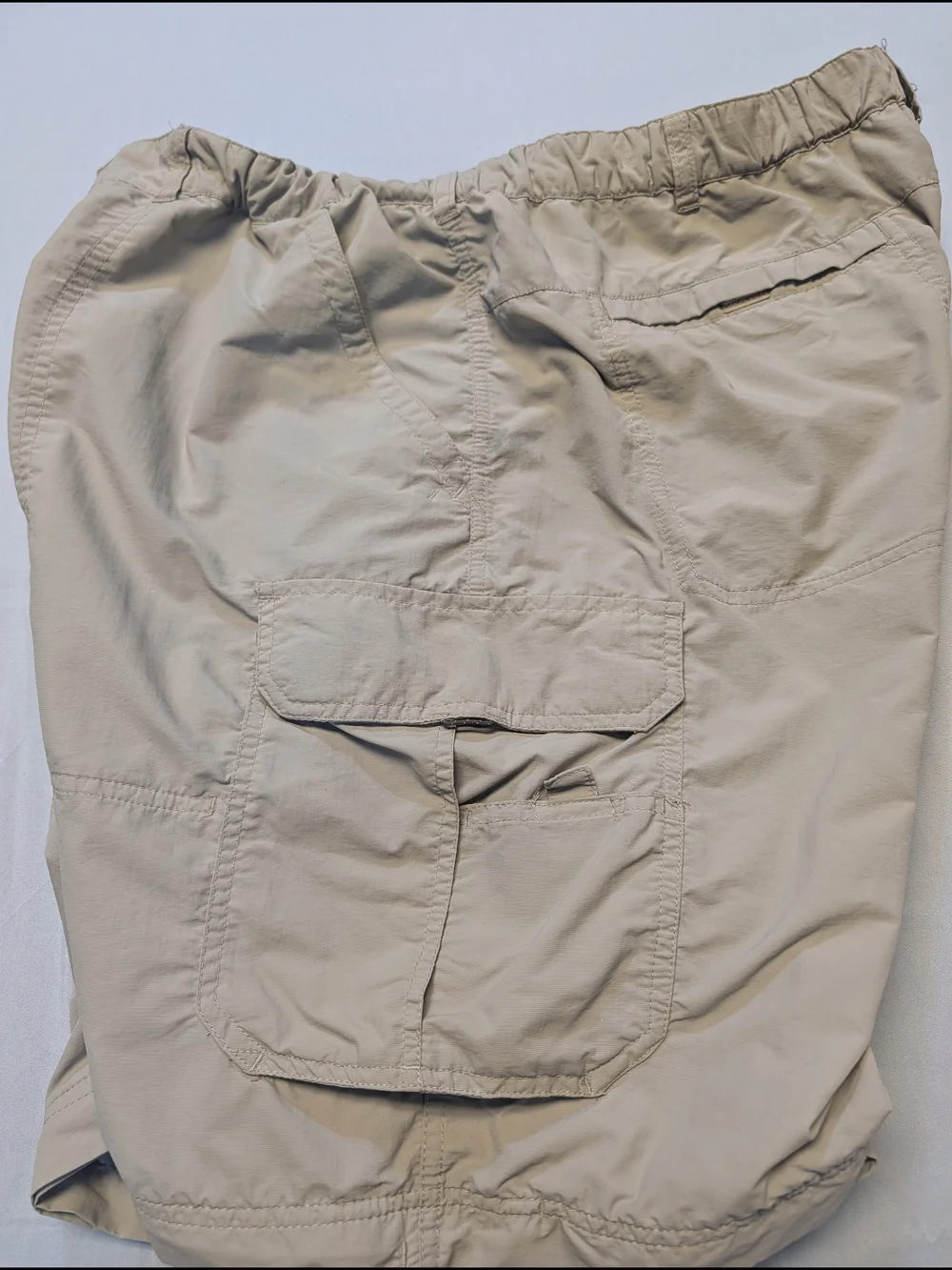 REI Shorts Mens XL Lightweight Outdoors Cargo Hiking UPF 50+ Flawed